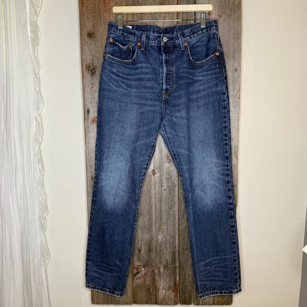 Men’s Levi’s Capital E Premium 501 Jeans Dark Wash size 30/30